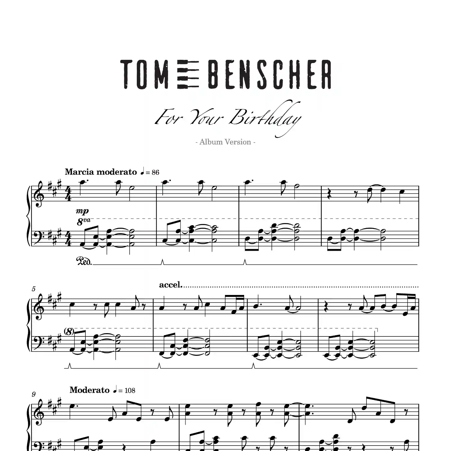 For Your Birthday (PDF)